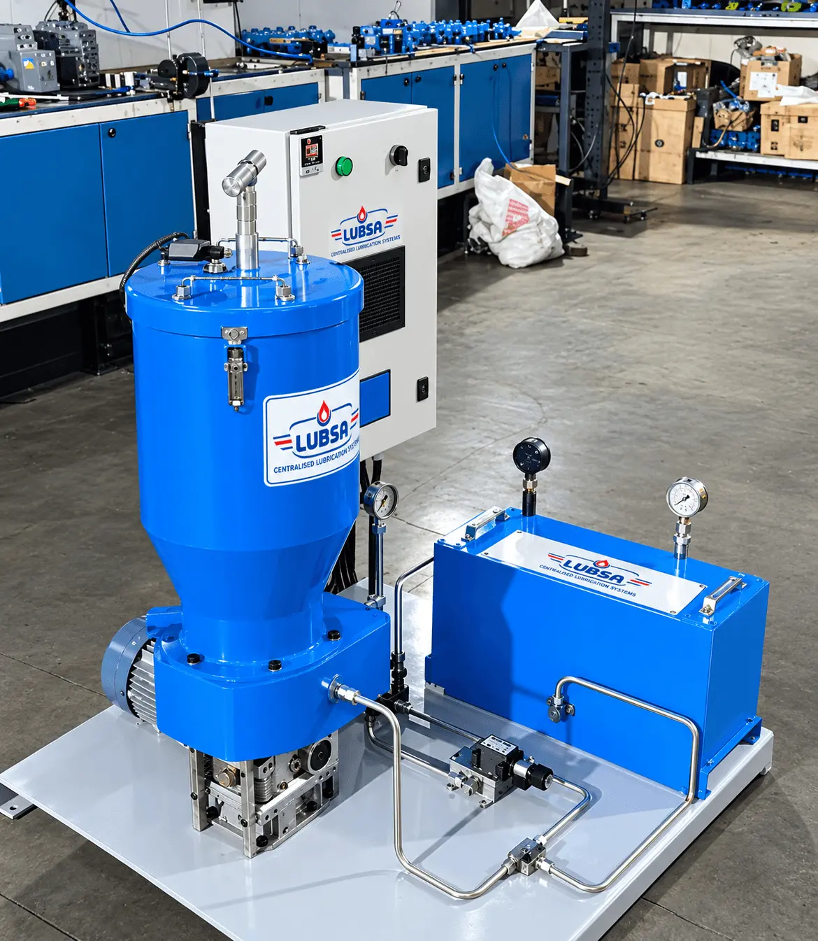 DUAL LINE GREASE LUBRICATION SYSTEM