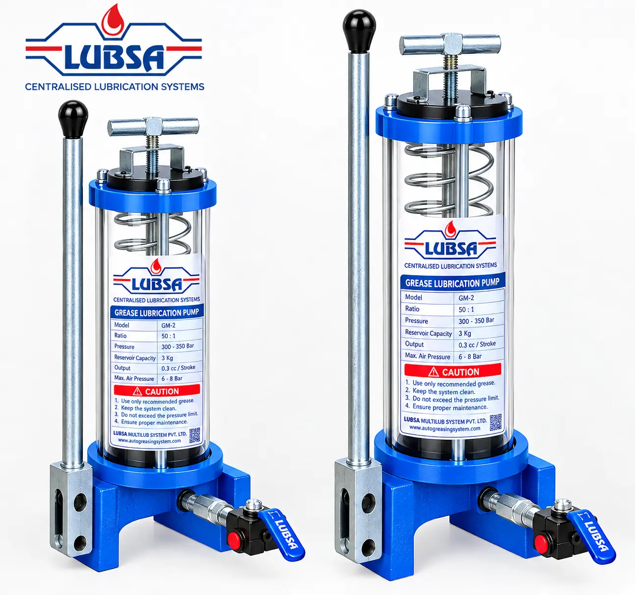 DUAL LINE MANUAL GREASE PUMP
